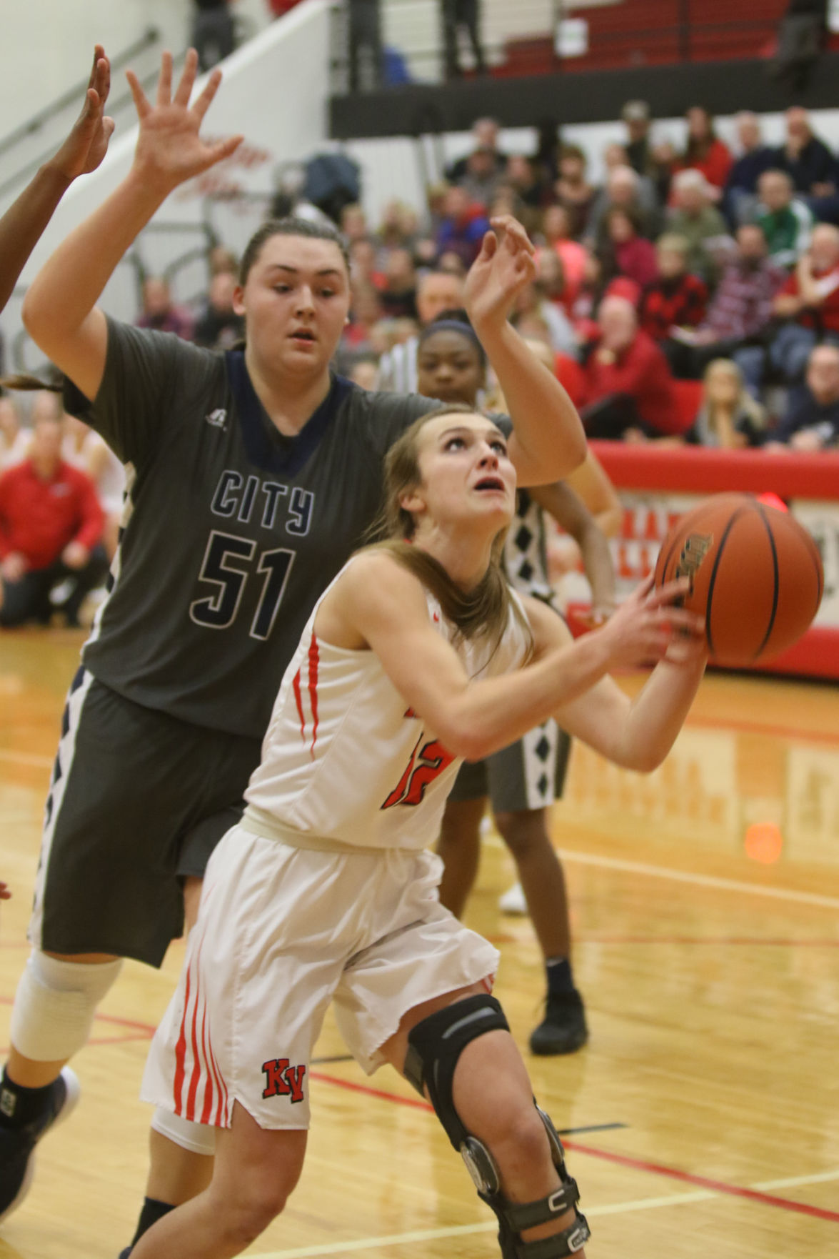 Gallery: Girls basketball sectional - Kankakee Valley vs Michigan City